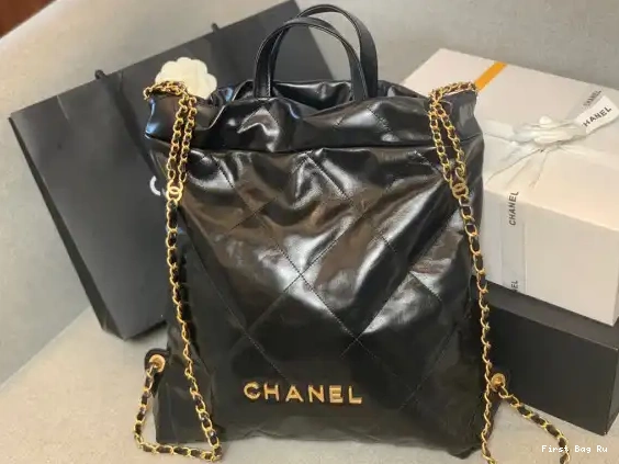 First Bag Ru 22 LARGE BACKPACK CHANEL 0519